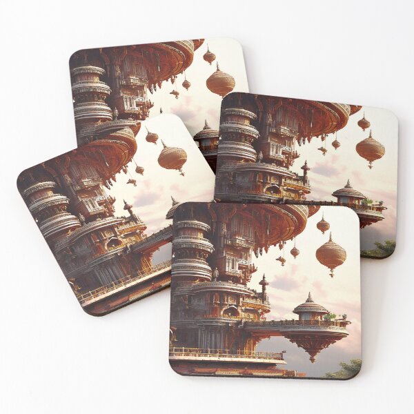 Item preview, a beautiful country town "IA" futuristic designed and sold by glauco54.