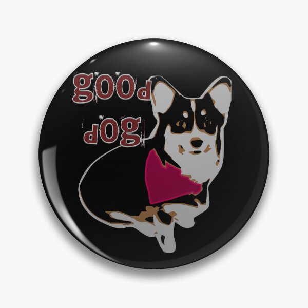Item preview, Good Dog Muffin Retro Corgi Design designed and sold by Zelda's Garden.