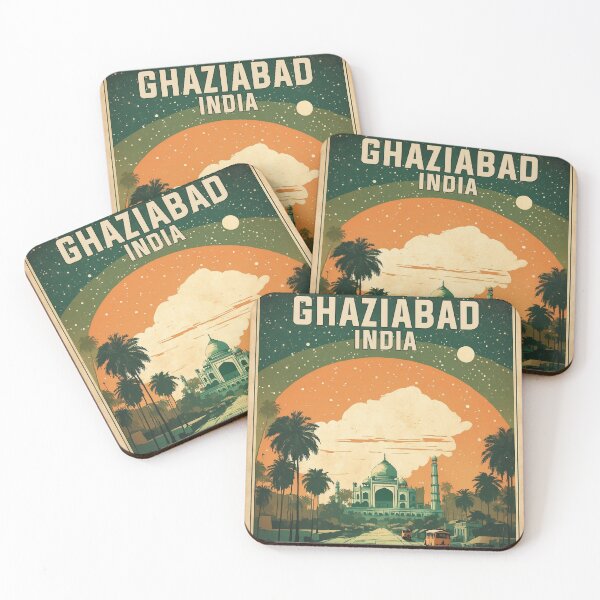 Item preview, Ghaziabad India Vintage Travel Tourism  designed and sold by TravelersGems.
