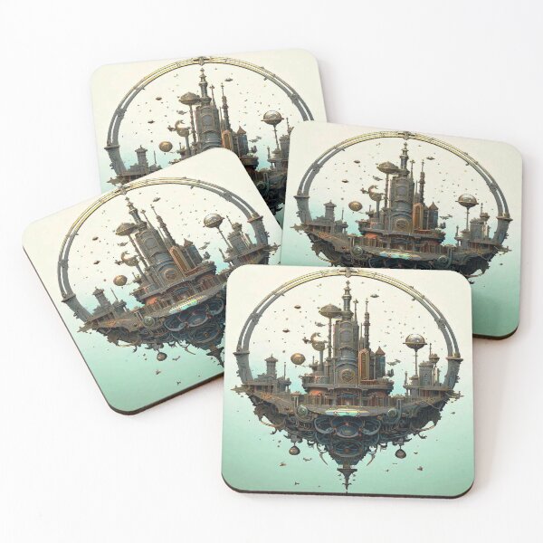 Item preview, a beautiful country town "IA" futuristic 2 designed and sold by glauco54.
