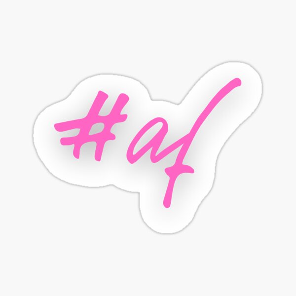 Item preview, AF alcohol free as fu*k designed and sold by wildestwings.