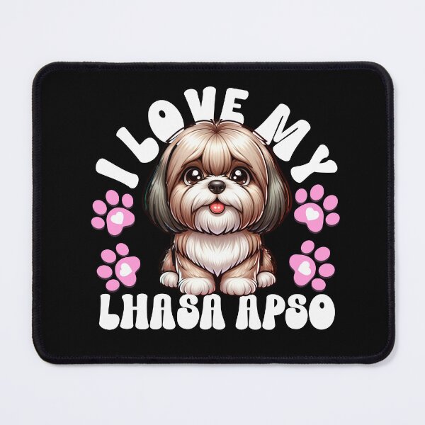 Item preview, I Love My Lhasa Apso designed and sold by TheAnimalZ00.