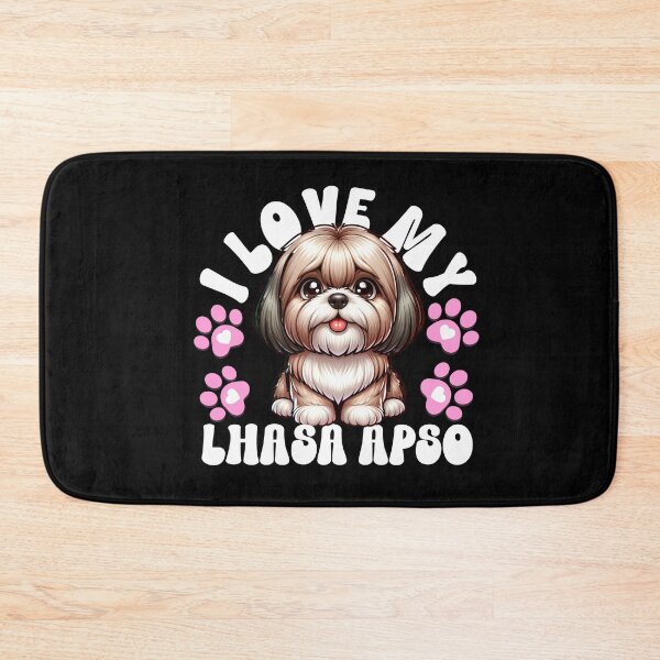 Item preview, I Love My Lhasa Apso designed and sold by TheAnimalZ00.