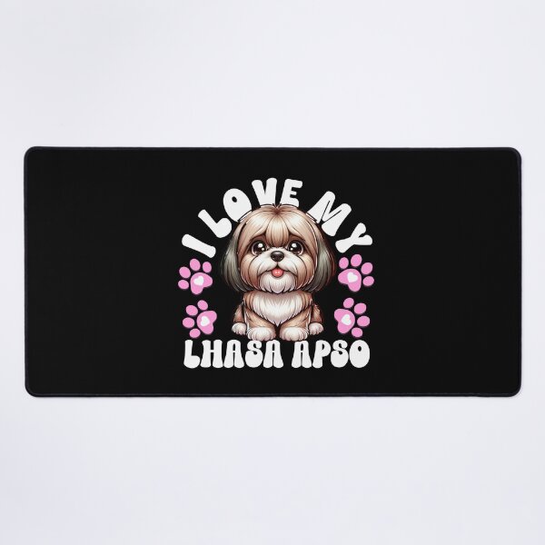 Item preview, I Love My Lhasa Apso designed and sold by TheAnimalZ00.