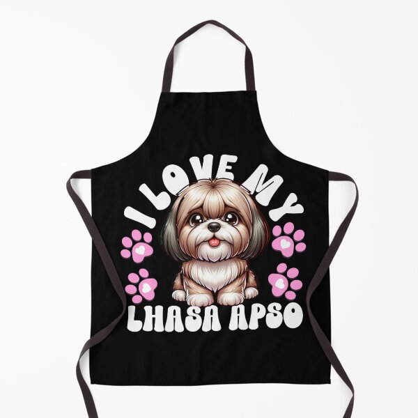 Item preview, I Love My Lhasa Apso designed and sold by TheAnimalZ00.
