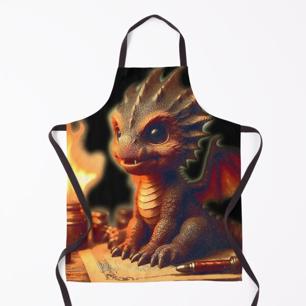 Item preview, BABY FIRE DRAGON designed and sold by Foxlindesigns.