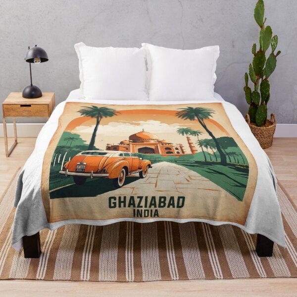 Item preview, Ghaziabad India Vintage Travel Tourism designed and sold by TravelersGems.