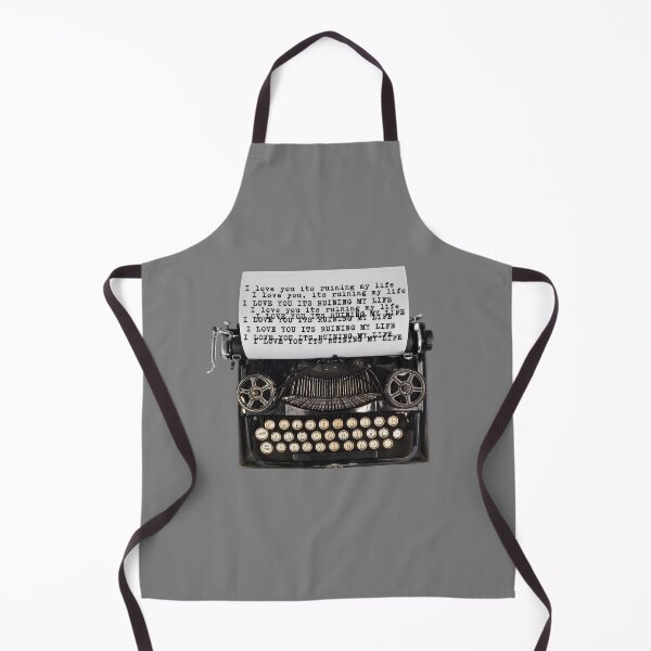 Item preview, I love you it’s ruining my life typewriter designed and sold by karma-style.