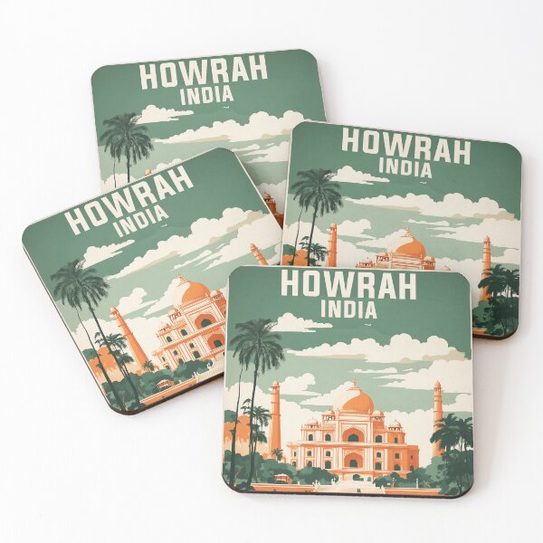 Artikelvorschau, Howrah Indien Vintage Reisetourismus entworfen und verkauft von TravelersGems.
