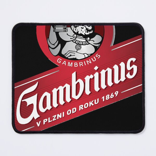 Item preview, Gambrinus Wood Original Beer Logo Dibujos Logo designed and sold by Samuelmerten.