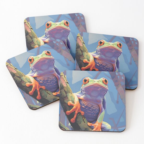 Item preview, Curious Tree Frog designed and sold by KidRangoon.