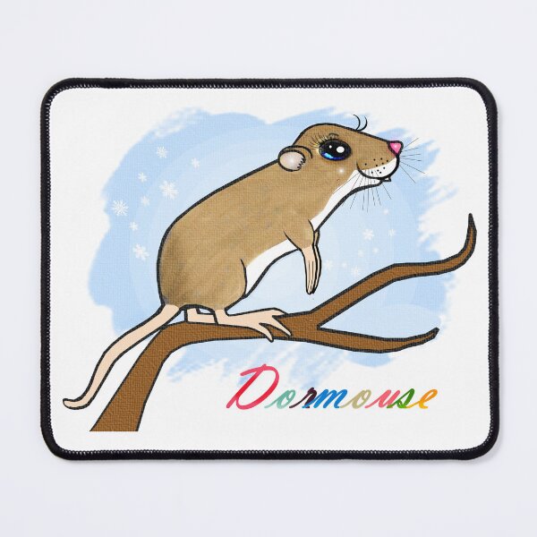 Item preview, cute dormouse  designed and sold by Shirley cute art .