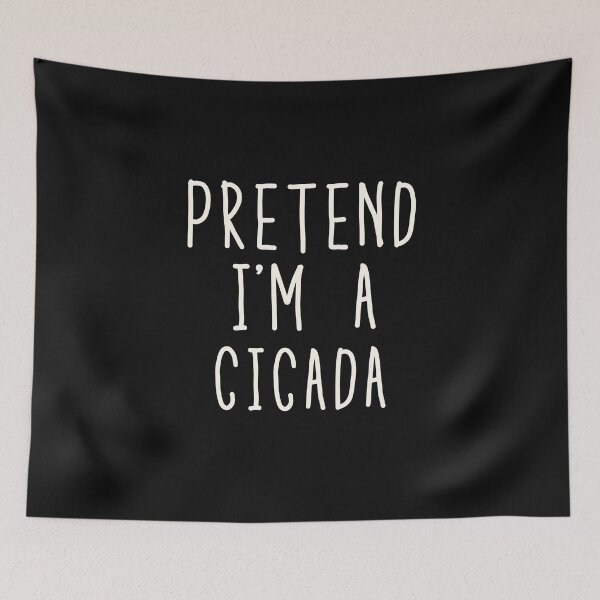 Item preview, Funny Pretend I'm A Cicada, Lazy Cicada Costume, Funny Halloween Matching Costume designed and sold by Cryptohaven.