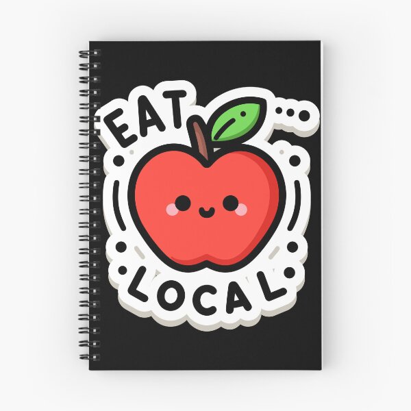 Item preview, Eat Local - Apple designed and sold by BluRockDesigns.
