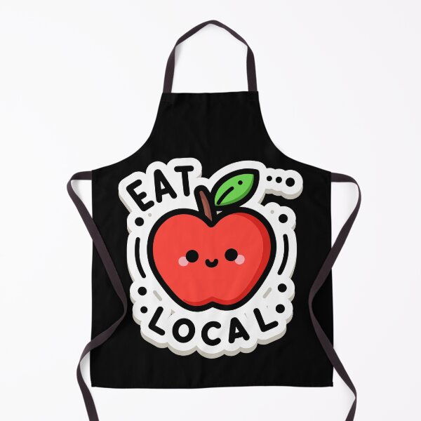 Item preview, Eat Local - Apple designed and sold by BluRockDesigns.