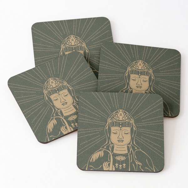 Item preview, Kuan Yin Sattva Minimal Edition - Pine + Fawn designed and sold by Irene Estelle.