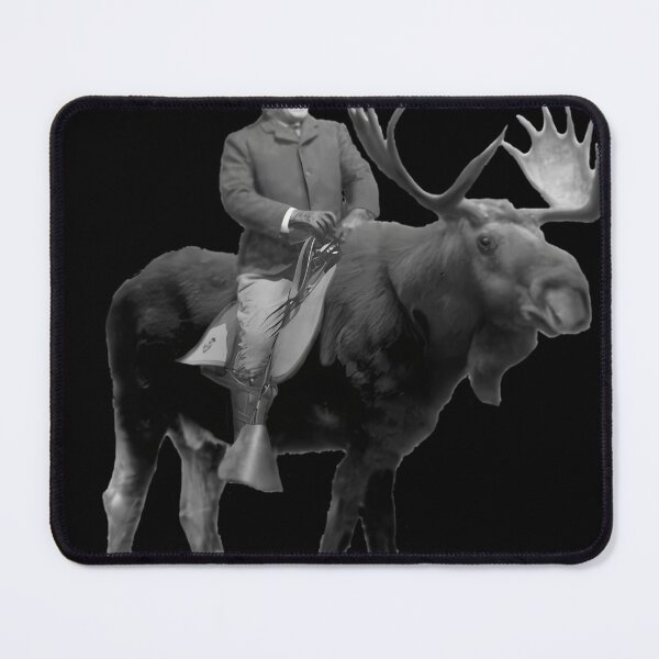 Item preview, Teddy Roosevelt Riding A Bull Moose designed and sold by DaviBruce.