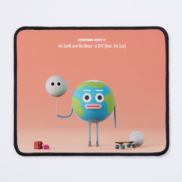 Item preview, the Earth and the Moon : A DAY (feat. the Sun) designed and sold by COSMOSWAG.