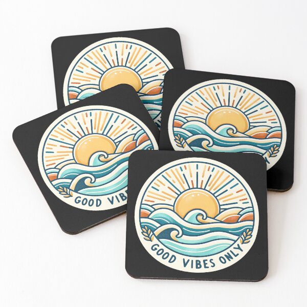 Item preview, Good Vibes Only - Sunny Beach Vibes Design designed and sold by AmvaDesigns.