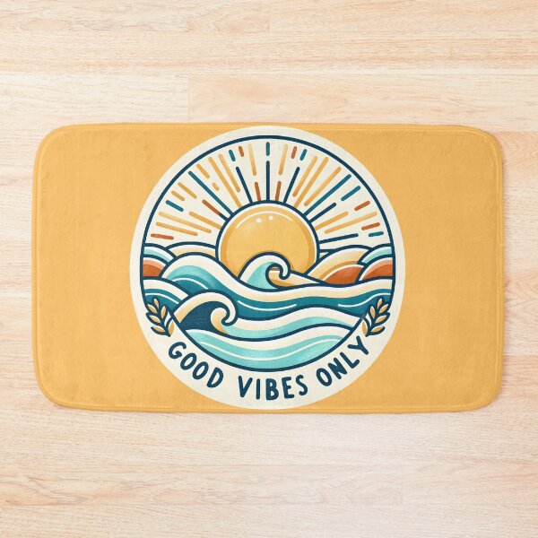 Item preview, Good Vibes Only - Sunny Beach Vibes Design designed and sold by AmvaDesigns.