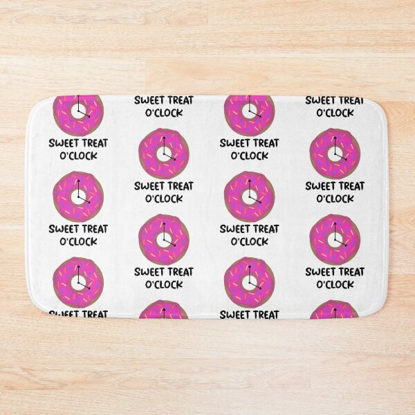Item preview, Sweet Treat O’Clock (Black Text) designed and sold by MakerBeeDesigns.