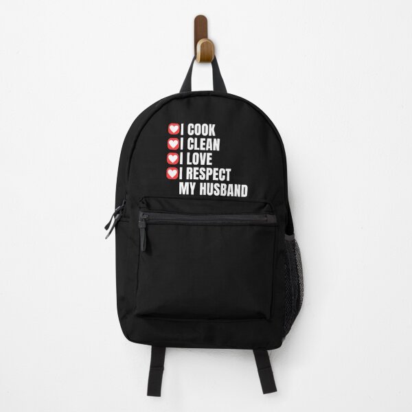 Item preview, I Cook I Clean I Love I Respect My Husband, Amazing Spouse, Relationship, Love Your Spouse, Marriage designed and sold by Cryptohaven.