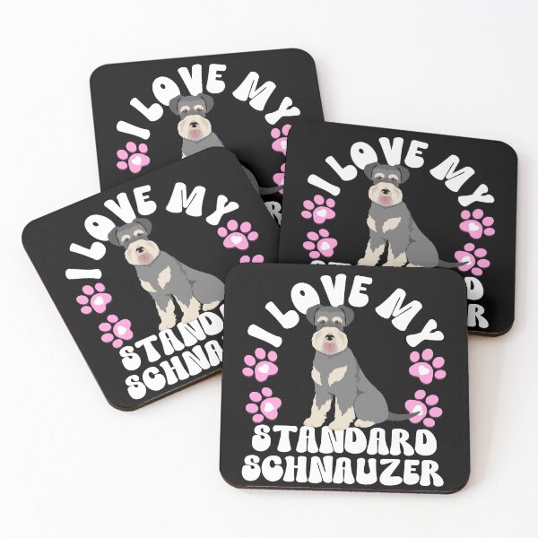 Artikelvorschau, Ich liebe meinen Standardschnauzer entworfen und verkauft von TheAnimalZ00.