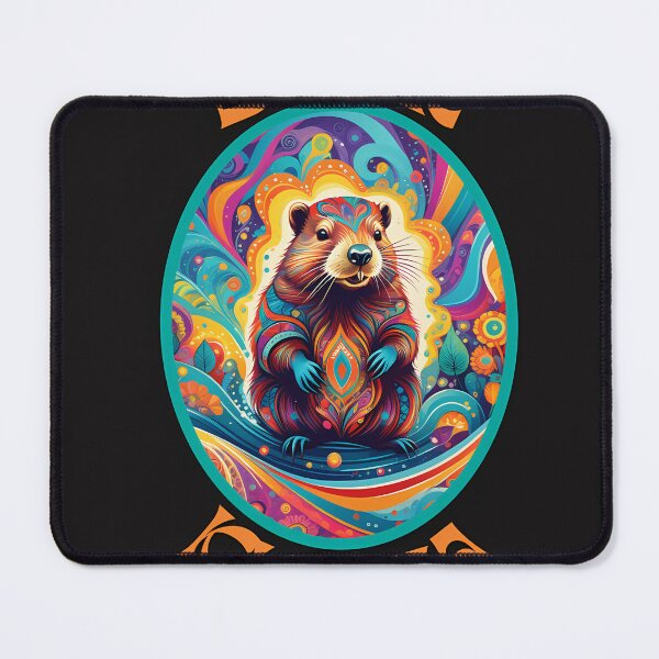 Item preview, Psychedelic Bbr Kurwa The Polish Beaver designed and sold by Rahsaanipes.