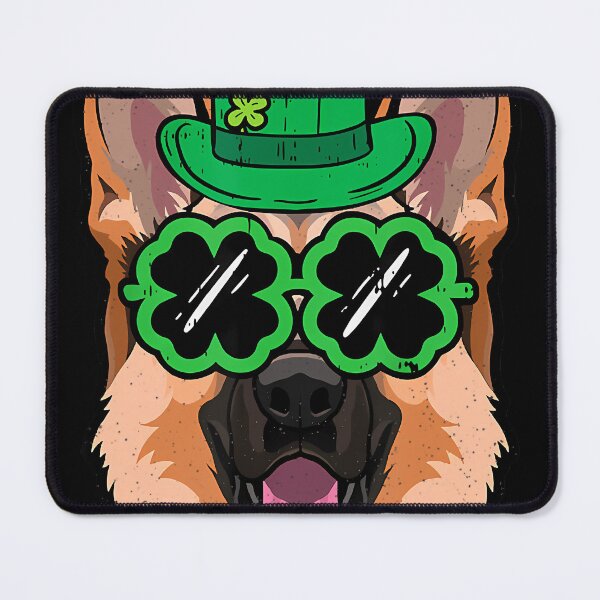 Item preview, Irish Leprechaun German Shepherd Shamrock St Patricks Day designed and sold by CoreWilliam.