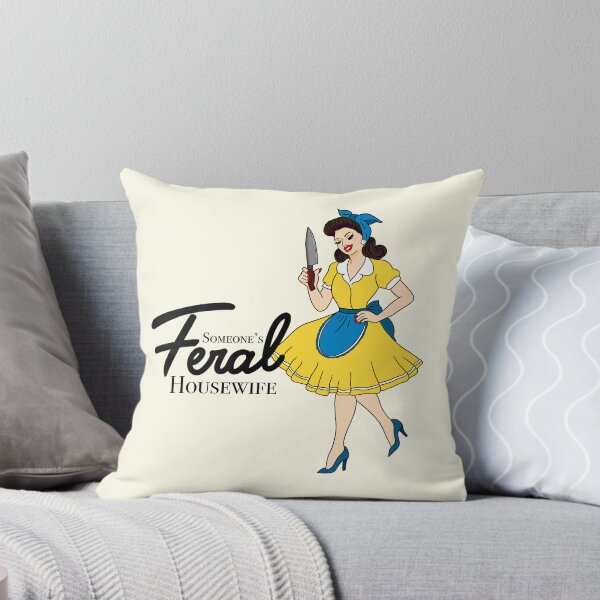 Item preview, Someone’s feral housewife | 1950s | domestic housewife  designed and sold by DarbyHunterArt.