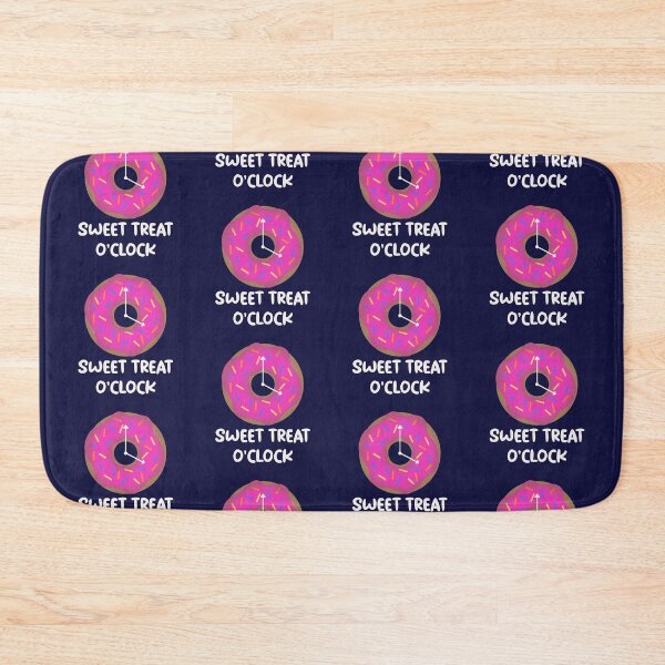 Item preview, Sweet Treat O’Clock (White Text) designed and sold by MakerBeeDesigns.