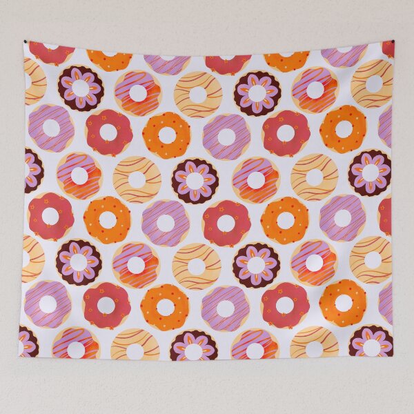 Item preview, Purple and orange donuts designed and sold by Home Cyn Home.