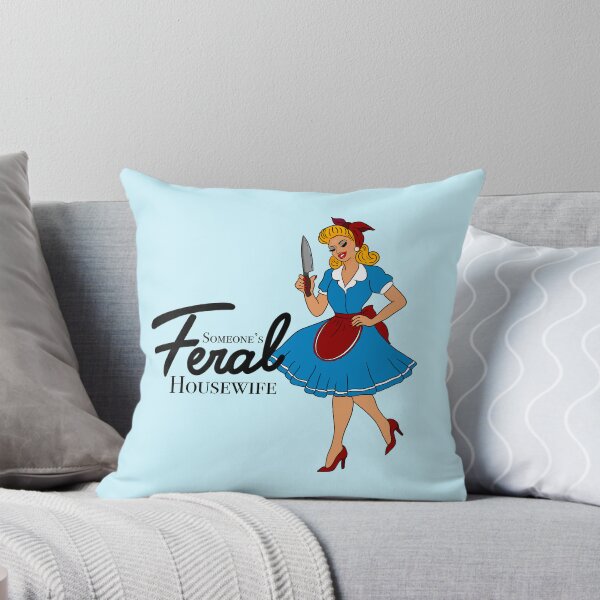 Item preview, Someone’s feral housewife | 1950s | domestic housewife  designed and sold by DarbyHunterArt.