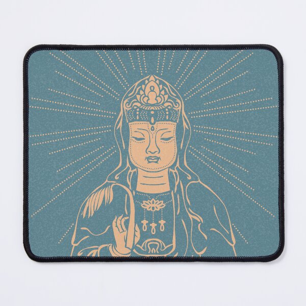 Item preview, Kuan Yin Sattva Minimal Edition - Peacock + Melon designed and sold by Irene Estelle.