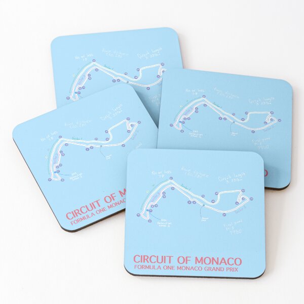 Item preview, Circuit of Monaco map designed and sold by Diana Moreno.