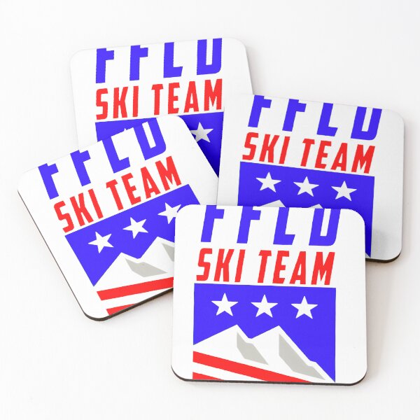 Item preview, Fairfield Ski Team Logo Sticker designed and sold by Jadedesmedt.