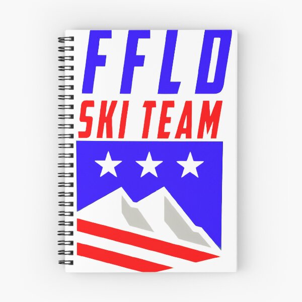 Item preview, Fairfield Ski Team Logo Sticker designed and sold by Jadedesmedt.