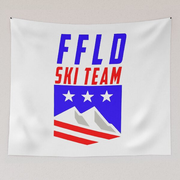 Item preview, Fairfield Ski Team Logo Sticker designed and sold by Jadedesmedt.