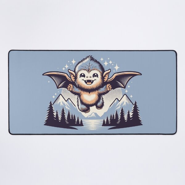 Aperçu de l'œuvre Li'l Legends™ : Batsquatch prend son envol créée et vendue par FabledTees.