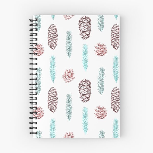 Item preview, Seamless pattern with cones and branches of Christmas tree designed and sold by Ledelena.