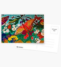 Butterflies are free Postcards