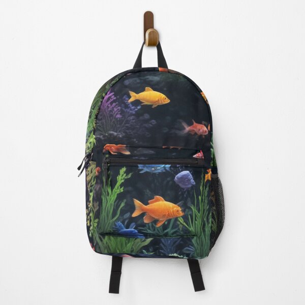 Item preview, Aqua fishes and coral reef ecosystem print design designed and sold by Anshu3813.