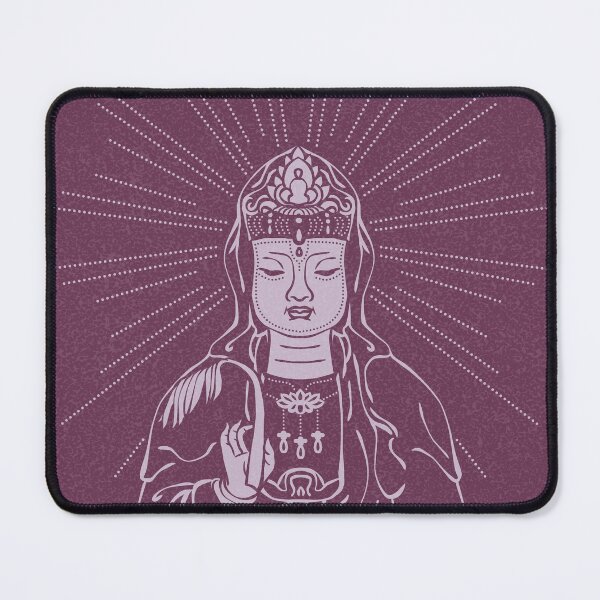 Item preview, Kuan Yin Sattva Minimal Edition - Beet + Dust designed and sold by Irene Estelle.