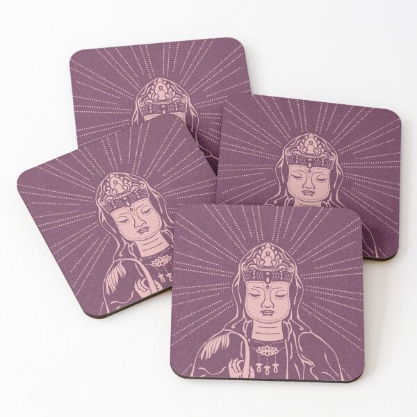 Item preview, Kuan Yin Sattva Minimal Edition - Beet + Rose designed and sold by Irene Estelle.