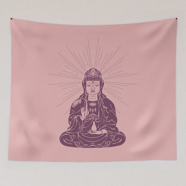 Item preview, Kuan Yin Sattva Minimal Edition - Rose + Beet designed and sold by Irene Estelle.