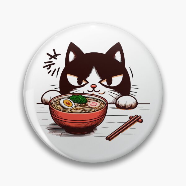 Item preview, Sneaky Cat Ramen designed and sold by Designowner.