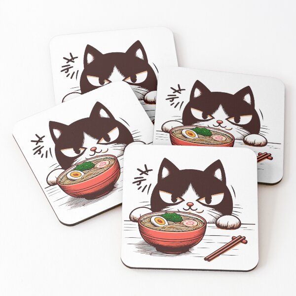 Item preview, Sneaky Cat Ramen designed and sold by Designowner.
