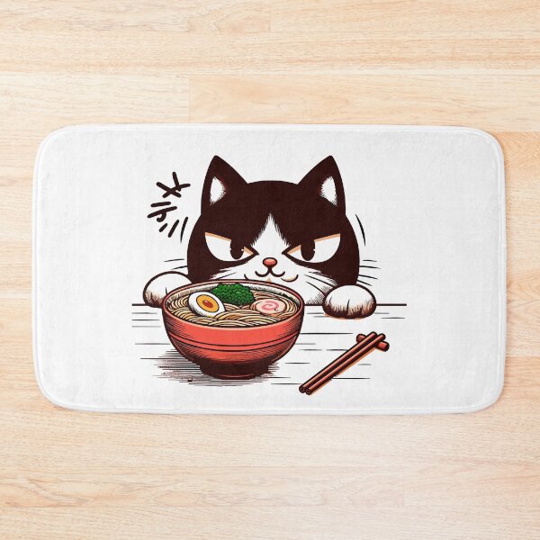 Item preview, Sneaky Cat Ramen designed and sold by Designowner.