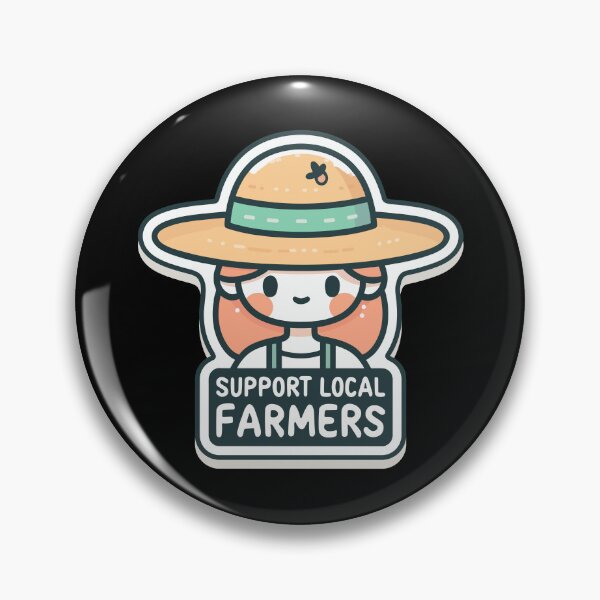 Item preview, Support Local Farmers designed and sold by BluRockDesigns.