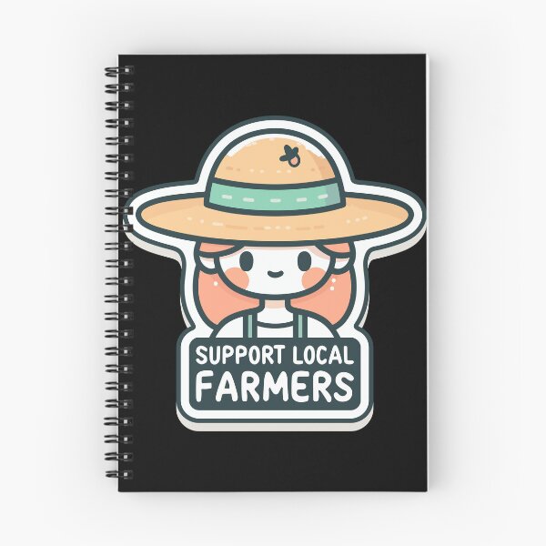 Item preview, Support Local Farmers designed and sold by BluRockDesigns.